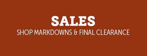 Sales - Shop Markdows & Final Clearance
