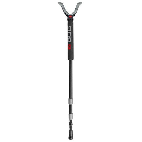 The BOG Havoc Series Monopod offers lightweight portability, quick deployment with twist-style leg locks, and 360-degree shooting comfort for steady support.