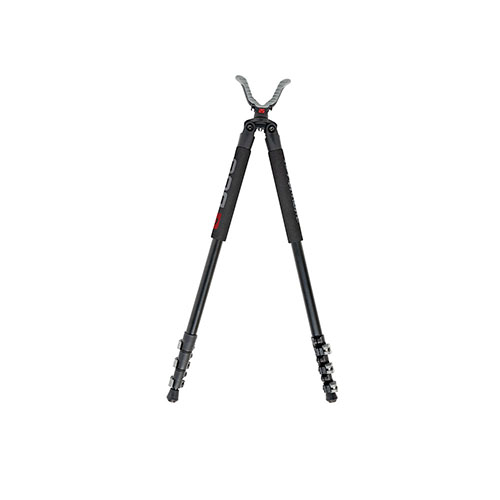 The BOG Adrenaline Switcheroo Bipod offers unmatched portability and stability with lever leg locks, retractable metal foot spikes, and a quick-change Switcheroo® system.