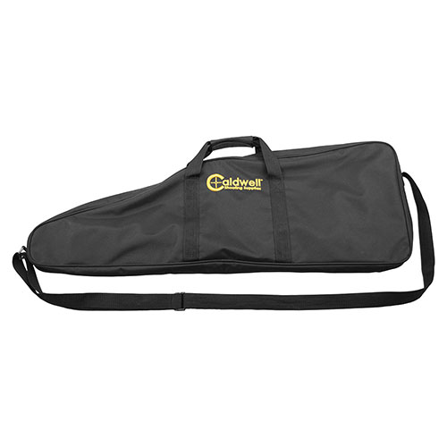 Transport and store your Caldwell Magnum Series Targets securely with this heavy-duty carry bag, featuring internal compartments for organized protection.