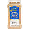Frankford Arsenal's Treated Corn Cob Media offers superior polishing with added brass polish, ensuring your brass cases are clean and shiny in a reusable container.