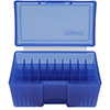 🎯 Keep your ammo secure & sorted with Frankford Arsenal Rifle Ammo Boxes! Fits 50 rounds of .223 or .222 Rem. 🔵 See-through design in blue. Get organized now! ✅