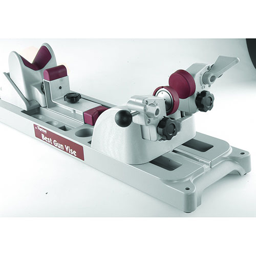 The Tipton Best Gun Vise offers versatile support for all firearms, adjustable components for secure positioning, and durable, solvent-resistant construction.
