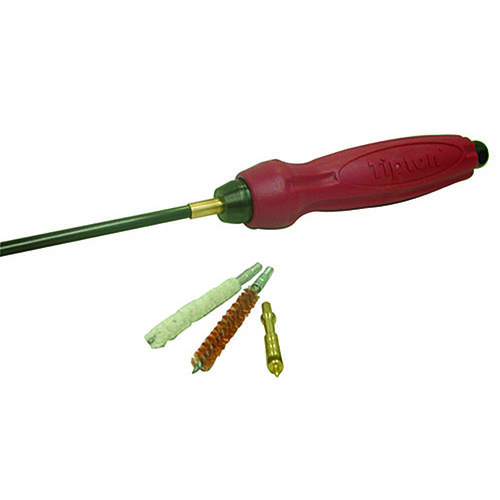 The Tipton Deluxe 1-Piece Carbon Fiber Cleaning Rod 17 Cal offers superior barrel protection, ergonomic design, and flexibility for effective cleaning.