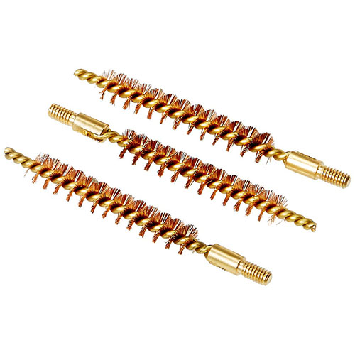 Tipton® Best Bore Brushes feature a robust brass core, 20% more bristles than standard brushes, and meet military specs for superior gun maintenance.