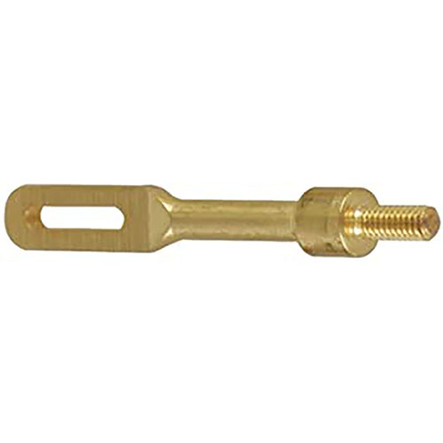 Tipton's Solid Brass Slotted Tip for 30-35 Caliber ensures safe bore cleaning with durable, soft brass, preventing damage while lasting longer than plastic alternatives.