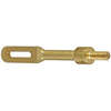 Tipton's Solid Brass Slotted Tip for 30-35 Caliber ensures safe bore cleaning with durable, soft brass, preventing damage while lasting longer than plastic alternatives.