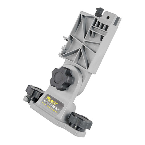 The Wheeler Delta Series AR 308 Mag Well Vise Block offers a stable base for cleaning and light gunsmithing, compatible with Tipton Best Gun Vise.