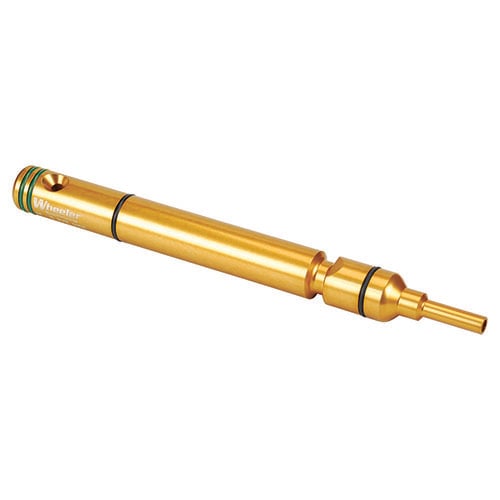 The Wheeler Delta Series 300 Blackout Bore Guide ensures a clean AR-15 300 AAC Blackout with a chamber-sealing nozzle and accessible solvent port for easy maintenance.