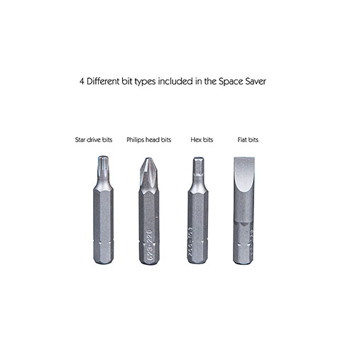 The Wheeler Space-Saver Screwdriver Set is compact yet comprehensive, featuring 26 durable bits, a magnetic handle, and ideal for gunsmithing on-the-go.