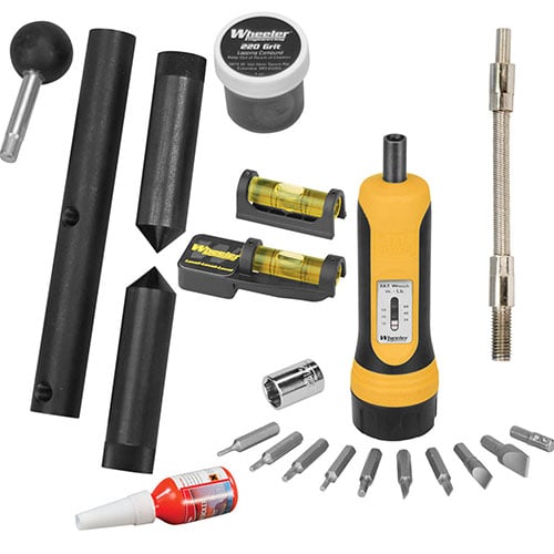 Ensure perfect scope alignment and leveling with the Wheeler 1