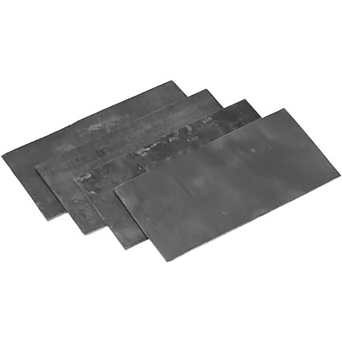 Wheeler Lead Barrel Vise Shims enhance firearm grip without damaging steel or bluing, ensuring secure handling during gunsmithing tasks.