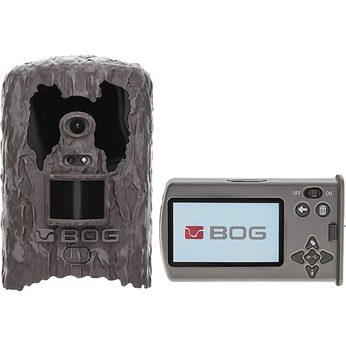 Capture every moment with the BOG Clandestine™ 18MP camera, featuring sub ¼ second trigger speeds, HD video, environmental stamping, and a 3” viewing screen.