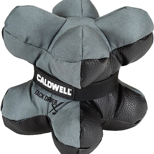 The Caldwell Tack Driver X Mini Bag offers unmatched versatility for PRS matches, durable construction, non-absorbent filling for stability, and multiple rest options.