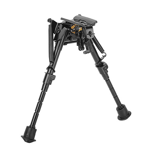 The Caldwell XLA Bipod offers stable shooting support, easy height indexing, and versatile attachment to most firearms with a sling swivel stud.