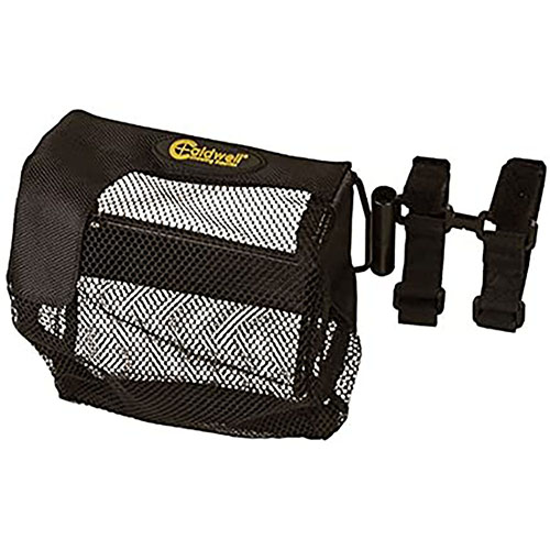 The Caldwell Universal Brass Catcher S.A. easily attaches to bolt-action and semi-automatic rifles, collecting up to 100 rounds of .223 for hassle-free shooting.