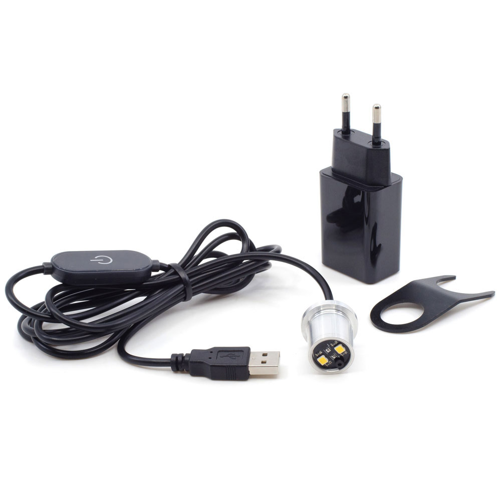 Enhance your Dillon XL650/750 or Hornady AP press with the ARMANOV LED Lighting Module, featuring easy installation, bright dual LEDs, and adjustable illumination.