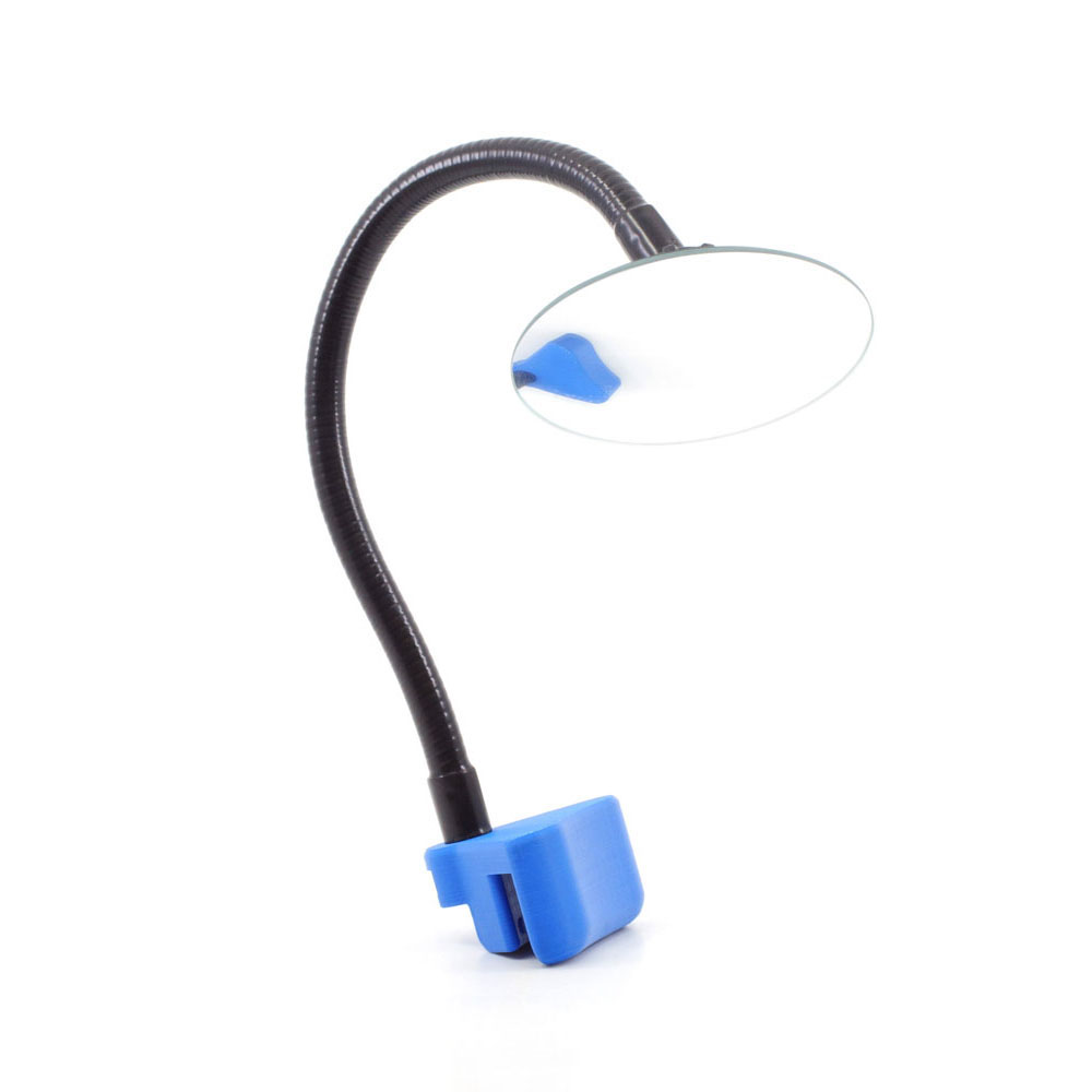 The ARMANOV Mirror for Dillon Case-Feeder offers easy visibility of your case feed bowl, installs in seconds without tools, and enhances efficiency during reloading.