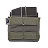 🎯 Secure your rifle mags with ULFHEDNAR's Universal Magazine Pocket! Fits up to 2 AICS mags, adjustable velcro & bungee loop. Durable Cordura with molle loop. Learn more! 🔫