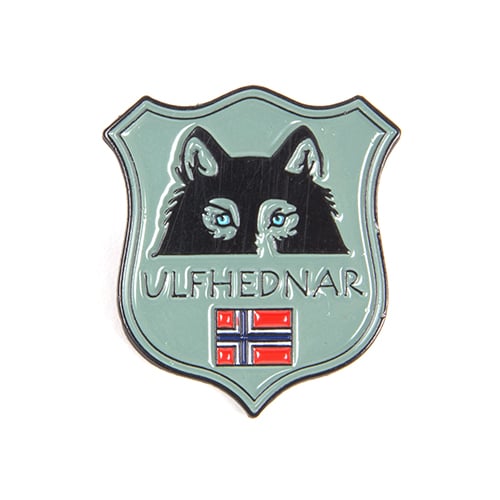 Elevate your style with the ULFHEDNAR Pin, featuring the iconic Ulfhednar logo. Perfect for showcasing your passion for firearms and unique fashion.