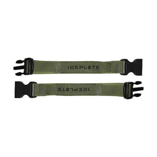 Enhance your IcePlate's security and stability with these upgraded, detachable, and reusable side release velcro cinching straps, perfect for External Carriers.