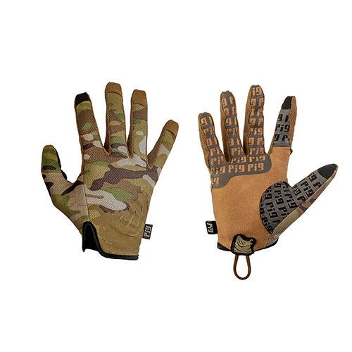 Experience superior grip and dexterity with the PIG FDT Delta Utility Gloves, featuring touchscreen compatibility, a slip-on design, and elastic comfort for shooters.