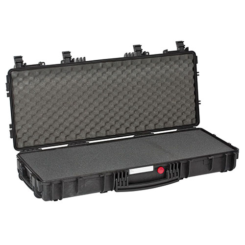 The EXPLORER CASES Red 9413 offers indestructible protection with waterproof design, internal cutouts for customization, and versatile transport options.
