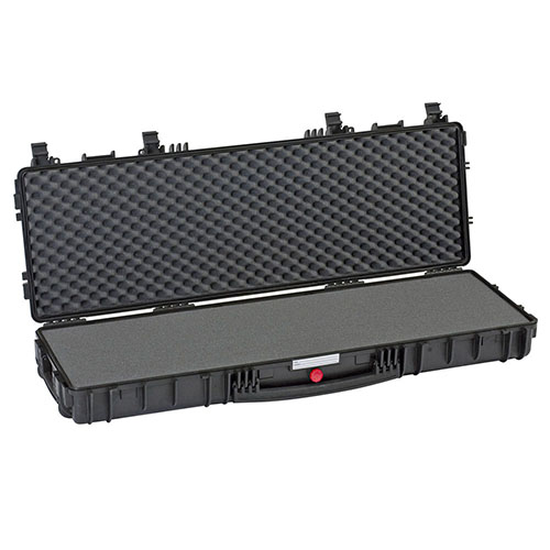 The Explorer Cases Red 11413 offers indestructible protection with waterproof features, secure locking latches, and customizable storage options for your firearm.