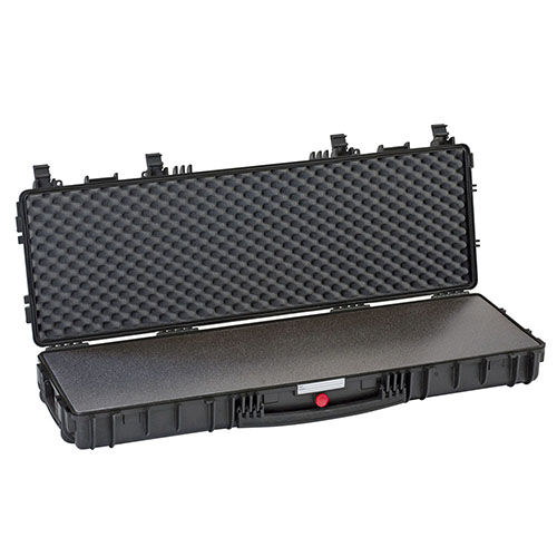 Discover the EXPLORER CASES Red 11413, a robust weapon case with Density Full Foam inlay, water resistance, and secure locking latches for ultimate protection.