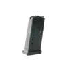 The 10 Round Glock Magazine 9mm features a stainless steel spring, easy-clean removable floorplate, fluted edges for grip, and capacity indicator windows.