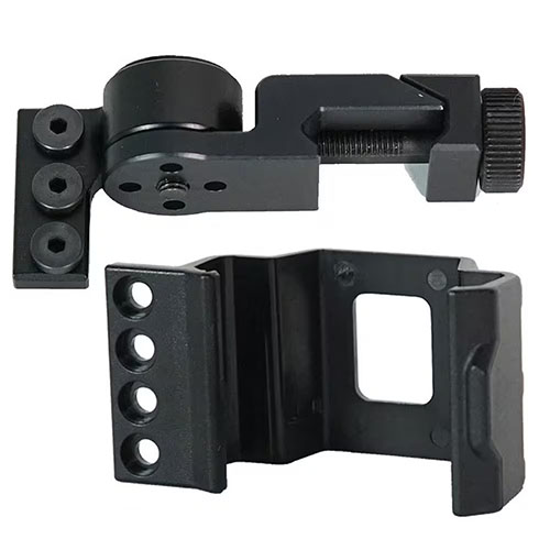 Securely attach your Kestrel HUD to a Picatinny rail with this durable, easy-to-install mount and clip, ensuring stable visibility of crucial environmental data.