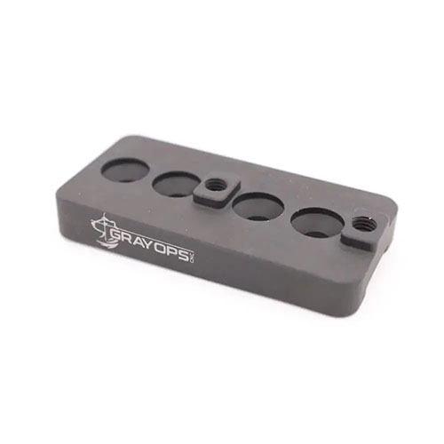 The Magnetospeed Angle Adaptors ensure your V3 Bayonet is aligned parallel to the bore on angled stocks, fitting various configurations with dual angle options.