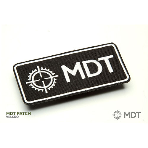Show your support for Modular Driven Technologies with the sleek MDT Patch - perfect for backpacks, clothing, or weapon cases, showcasing your commitment to quality.