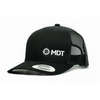 MDT Apparel - MDT White Logo Mesh Hat - One Size - BLK