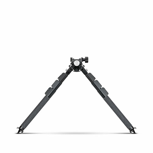 The MDT CKYE-POD Gen2 Bipod offers single-handed height adjustment, 170° cant, 360° pan, and spiked feet for unmatched stability and versatility in any shooting scenario.
