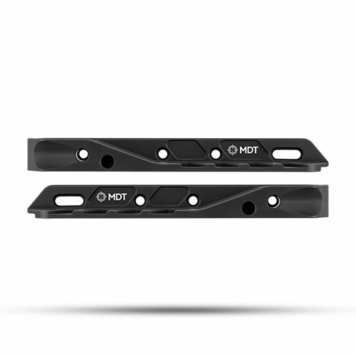 Enhance your shooting stability with MDT Baker Wings, featuring integral QD flush cups, M-LOK compatibility, and a wide flat surface for better recoil control.