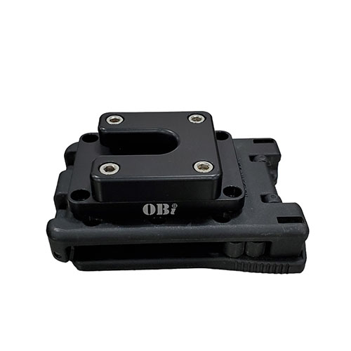 The OBI Clamp Lock with TEK-LOK offers secure attachment to belts up to 1.5