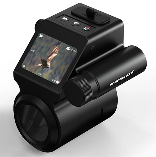 Experience unmatched clarity with the ScopeMate S28-TSC 4K Scope Camera, featuring a touch screen, recoil-activated recording, and flexible storage options.