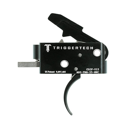 Experience superior performance with the TRIGGERTECH AR15 - Black Combat trigger featuring Frictionless Release Technology™ for a consistent, zero-creep break.
