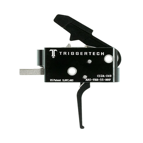 Experience the TRIGGERTECH AR15 Black Combat trigger with Frictionless Release Technology™, offering a short, two-stage action, zero-creep break, and unmatched reliability.