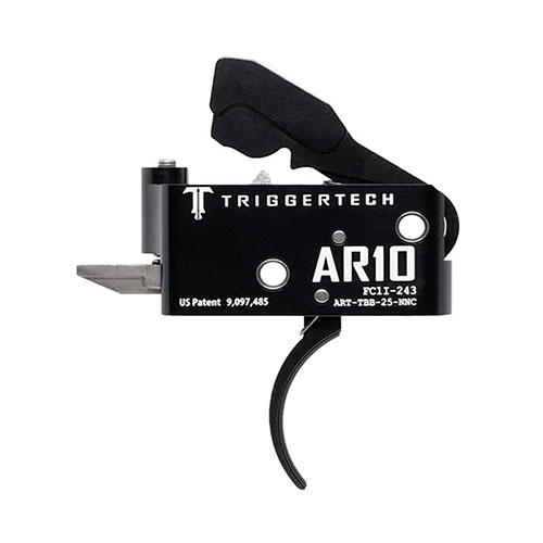 Experience unmatched accuracy and reliability with the TRIGGERTECH AR10 trigger, featuring Frictionless Release Technology™ for a consistent, zero-creep break.