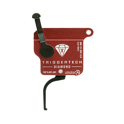 Experience zero-creep breaks and consistent pull weights with the TRIGGERTECH Rem700 Diamond Trigger, featuring Frictionless Release Technology™ and durable PVD Black finish.