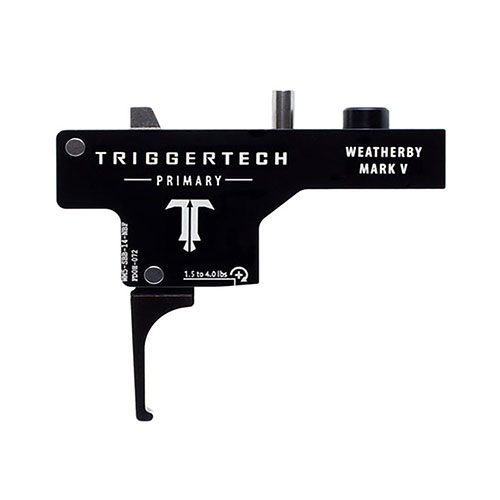 Experience unmatched reliability with TriggerTech's Weatherby Mark V Primary trigger, offering a zero-creep break and consistent pulls in any environment.