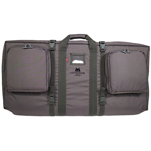 The ULFHEDNAR Double Bow Bag features backpack straps for easy transport, is lightweight yet richly equipped, perfect for all your field adventures.