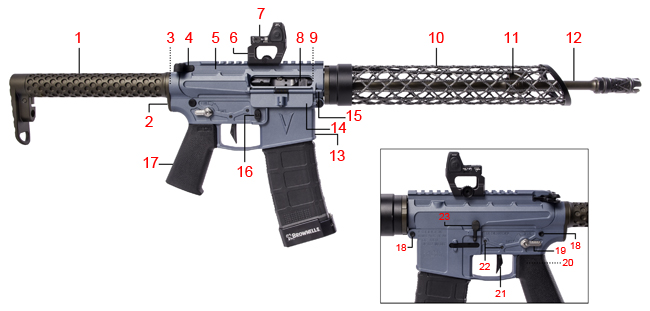 Brownells Dream Build Super Skinny AR 