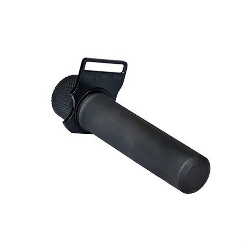 Enhance your Mossberg 590 with this Vang Comp Systems magazine extension, adding 1-2 rounds without lengthening your shotgun, featuring robust steel construction.