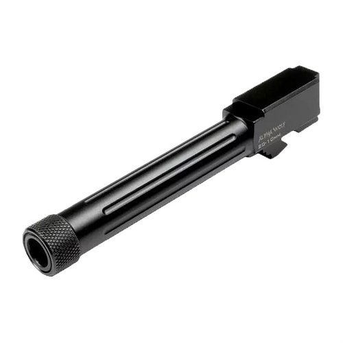The Alpha Wolf Threaded Barrel for Glock® offers unmatched accuracy, combat reliability, and features a durable SBN coating, perfect for various ammunition types.