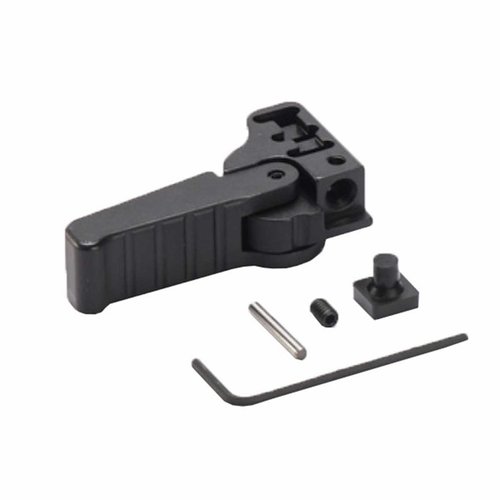 The Manticore Arms Mini Switchback Charging Handle offers enhanced reliability and ease of use for the Steyr AUG, making it the ultimate upgrade for your firearm.