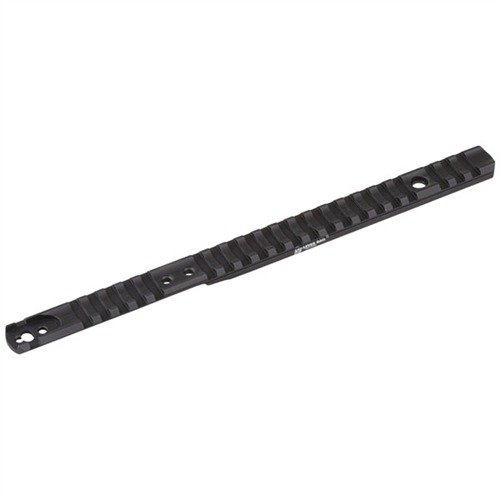 Enhance your Marlin rifle's versatility with this lightweight aluminum Lever Rail, allowing flexible optics mounting and compatibility with Picatinny/Weaver rings.