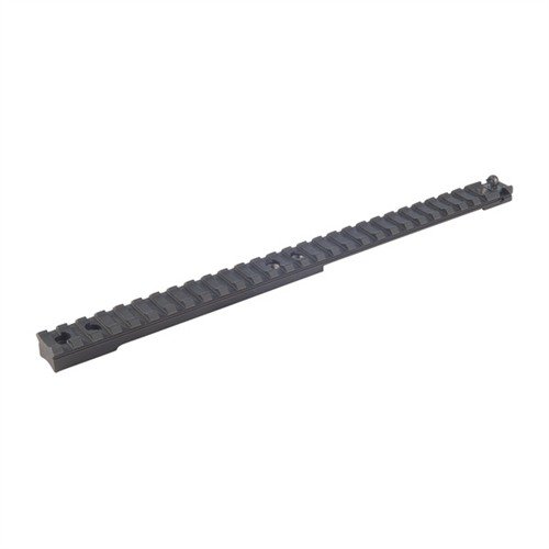 The XS Sight Systems Ruger Scout Rifle Rail offers a stable, no-gunsmithing Picatinny platform for optics, with a built-in adjustable rear aperture for backup.